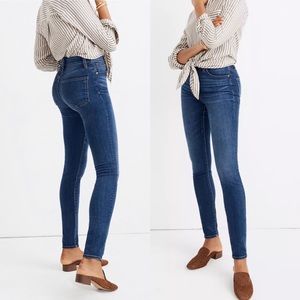 Madewell Curvy High-Rise Skinny Jeans in Hayes Wash